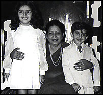 HRITHIK WITH HIS MOTHER